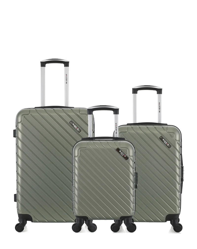 Lot de 3 Valises Rigides Taille Moyenne, Cabine et Cabine XXS CITE