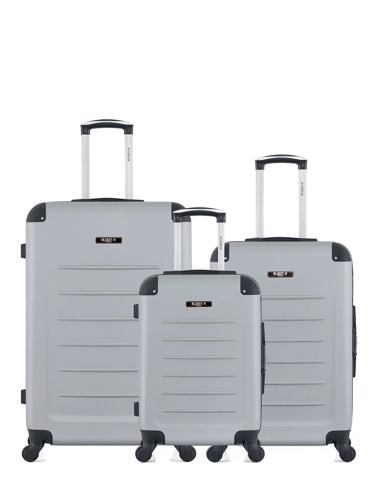 Lot de 3 Valises Rigides Grand Format, Taille Moyenne et Cabine OPERA