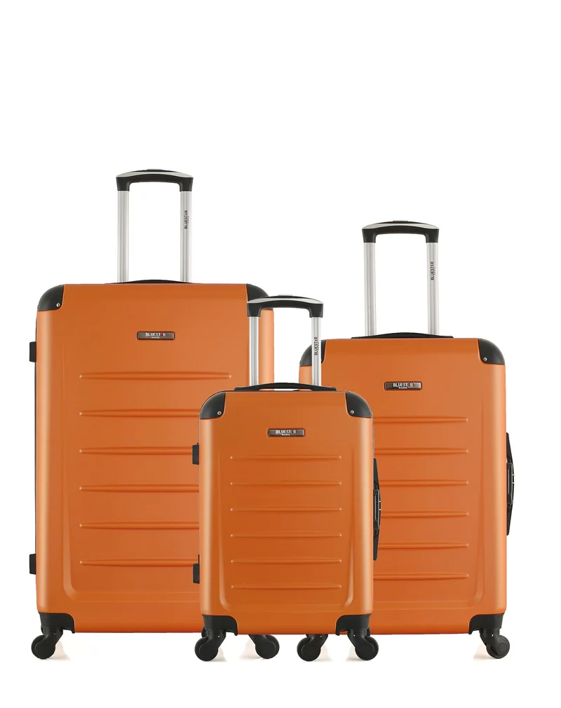 Lot de 3 Valises Rigides Grand Format, Taille Moyenne et Cabine OPERA
