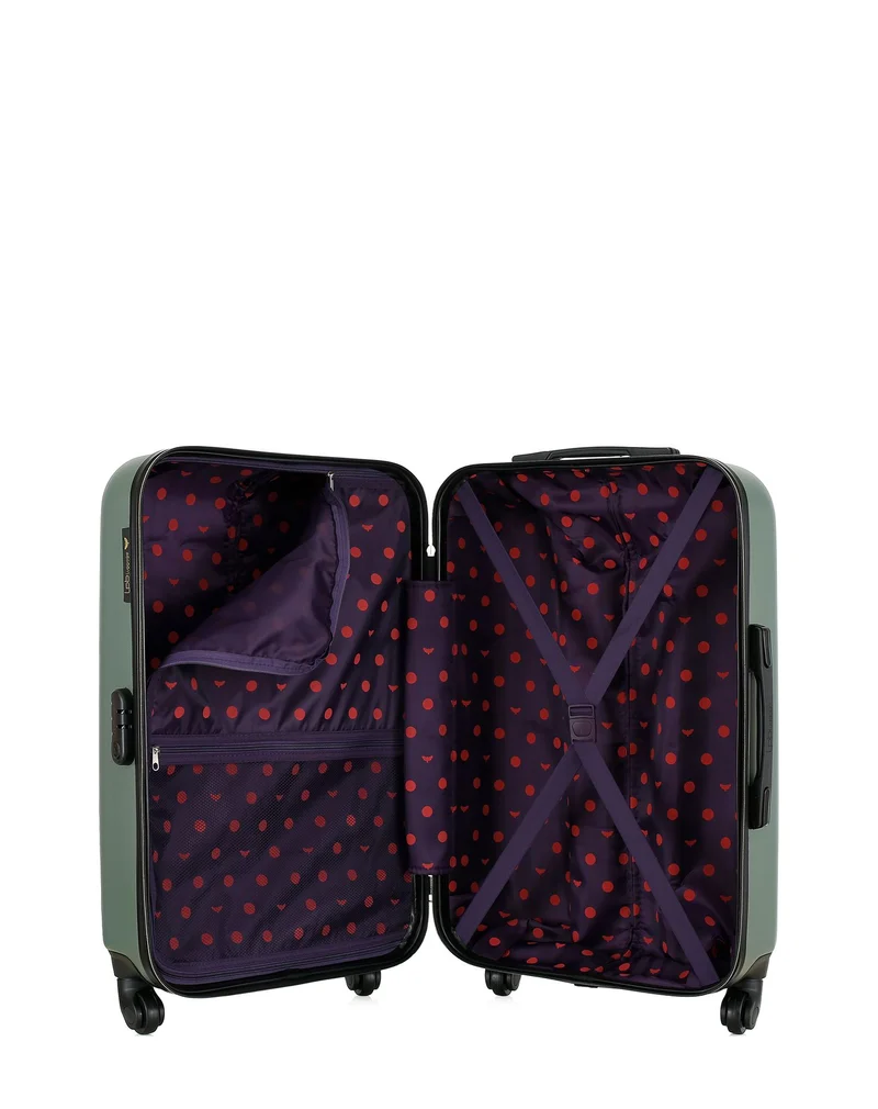 Lot de 2 Valises Rigides Taille Moyenne et Cabine XXS NAIS