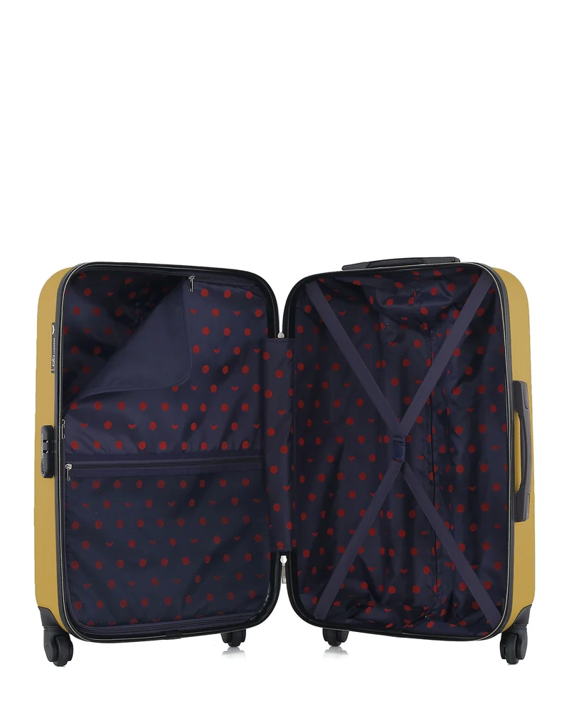 Lot de 2 Valises Rigides Taille Moyenne et Cabine NAIS