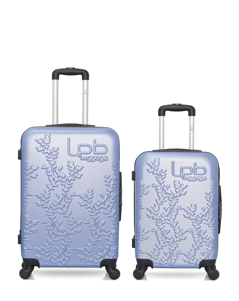 Lot de 2 Valises Rigides Taille Moyenne et Cabine NAIS