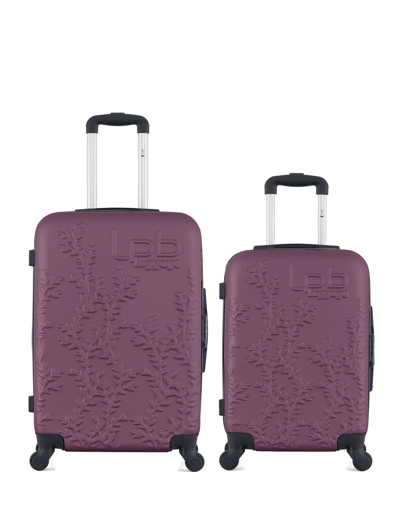 Lot de 2 Valises Rigides Taille Moyenne et Cabine NAIS