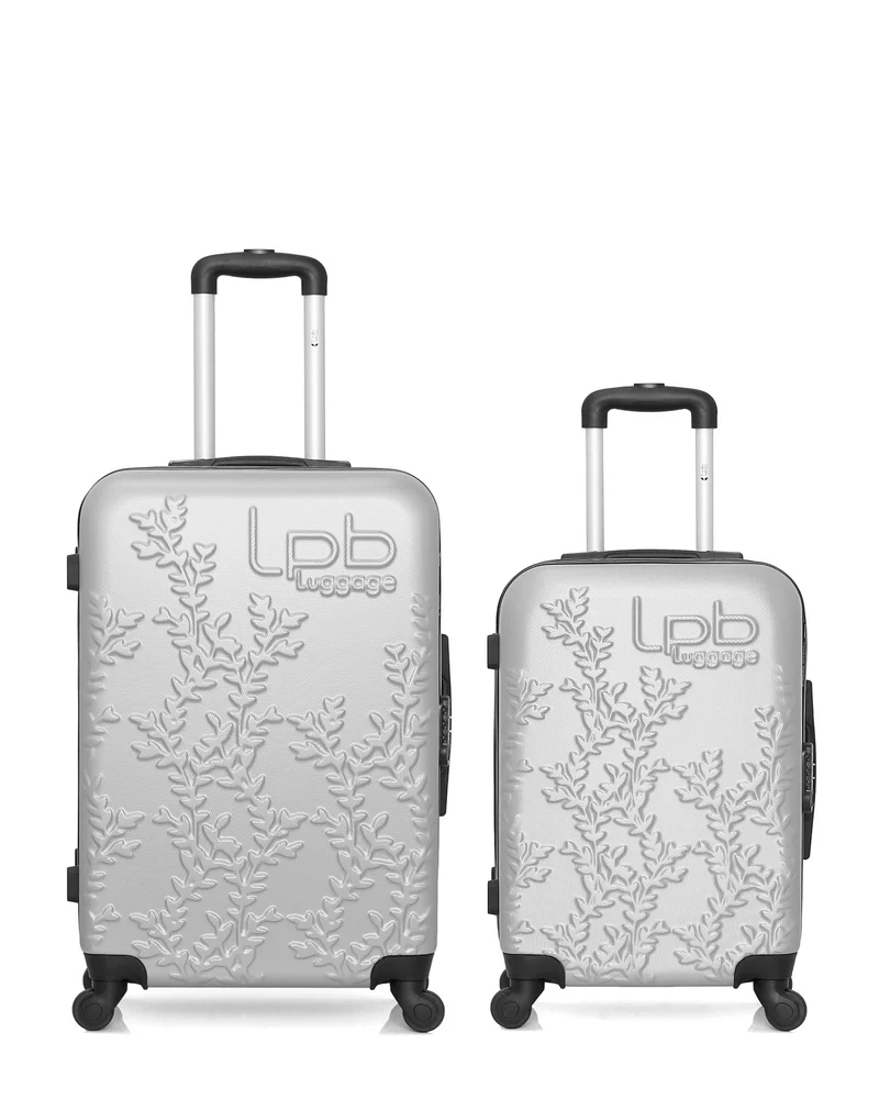 Lot de 2 Valises Rigides Taille Moyenne et Cabine NAIS