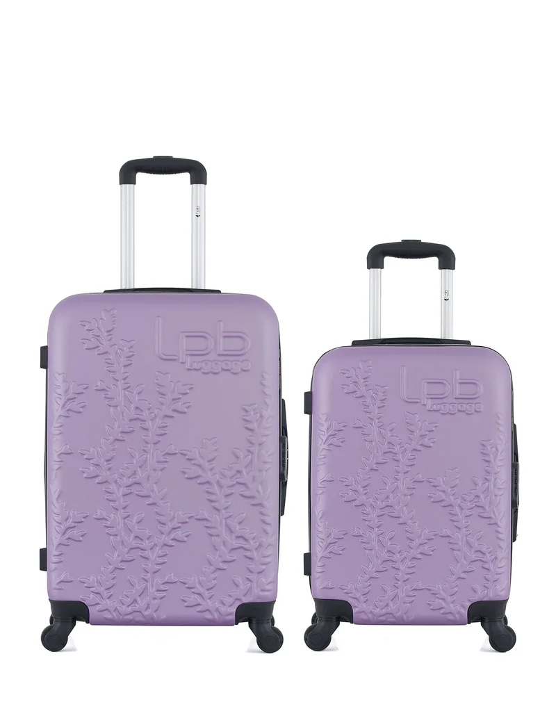Lot de 2 Valises Rigides Taille Moyenne et Cabine NAIS