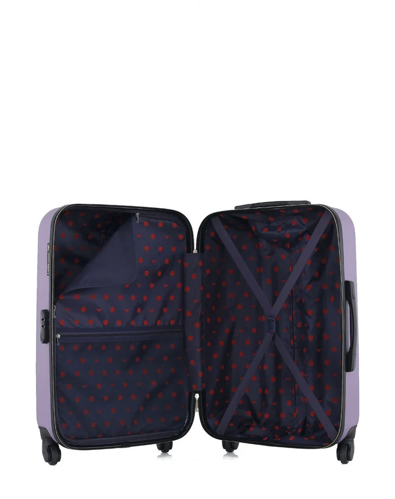Lot de 2 Valises Rigides Taille Moyenne et Cabine NAIS
