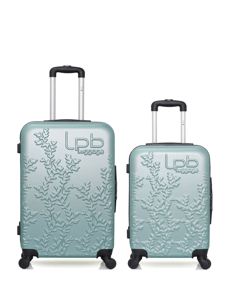 Lot de 2 Valises Rigides Taille Moyenne et Cabine NAIS