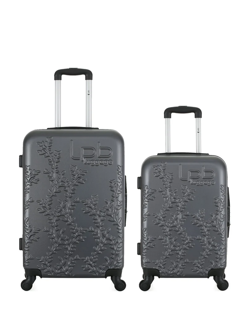 Lot de 2 Valises Rigides Taille Moyenne et Cabine NAIS