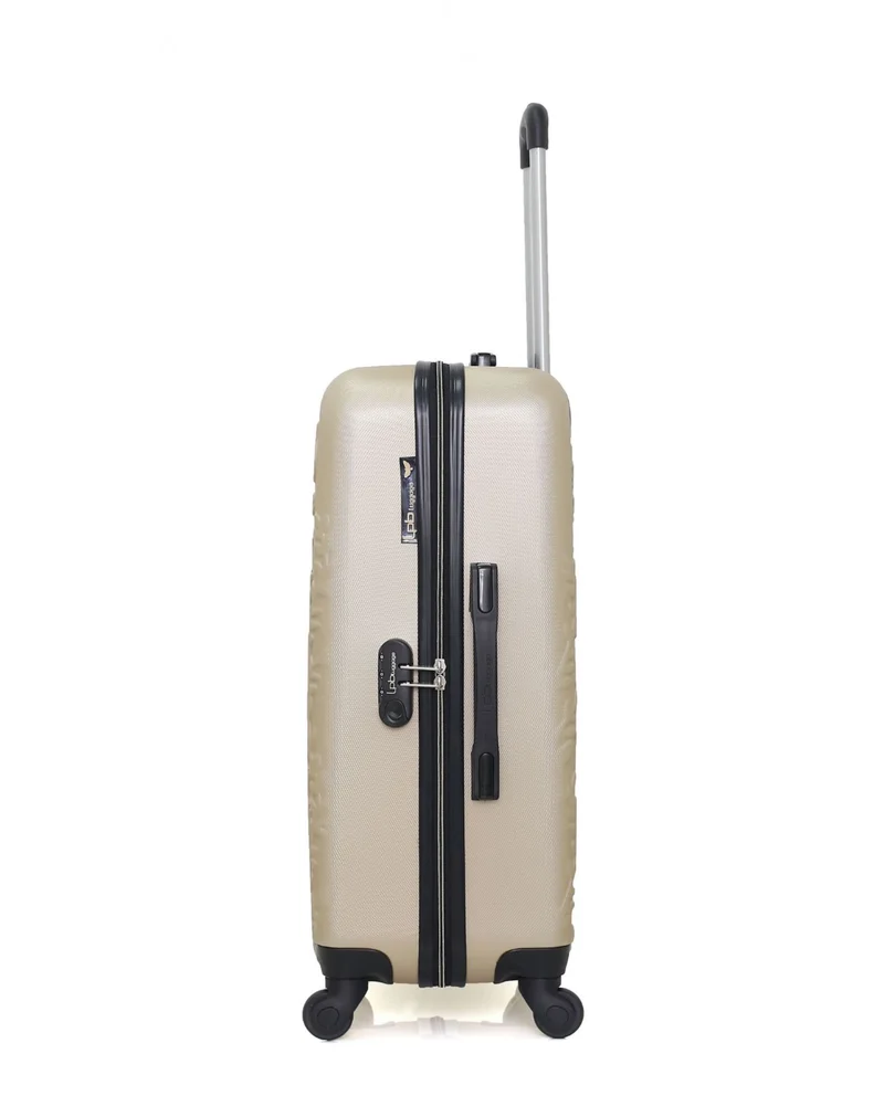 Lot de 2 Valises Rigides Taille Moyenne et Cabine NAIS