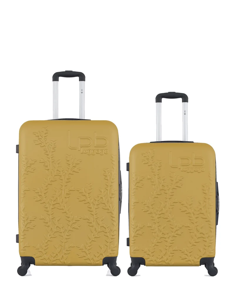 Lot de 2 Valises Rigides Grand Format et Taille Moyenne NAIS