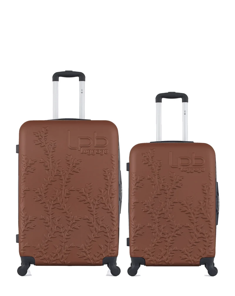 Lot de 2 Valises Rigides Grand Format et Taille Moyenne NAIS