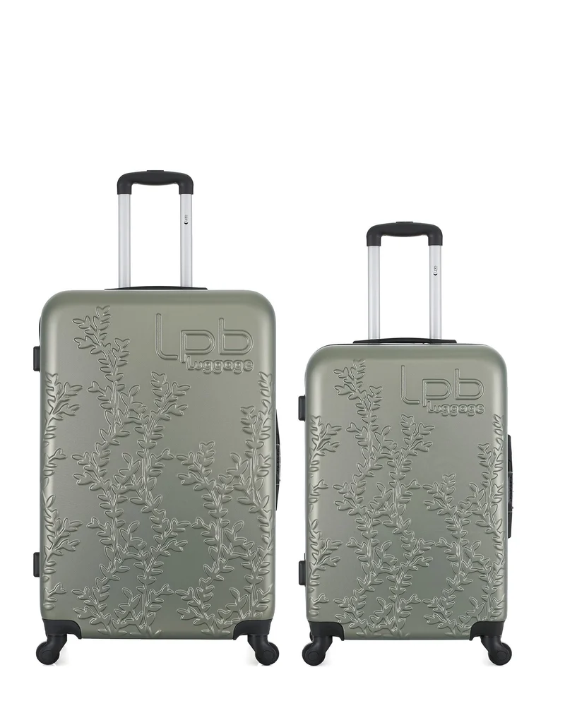 Lot de 2 Valises Rigides Grand Format et Taille Moyenne NAIS