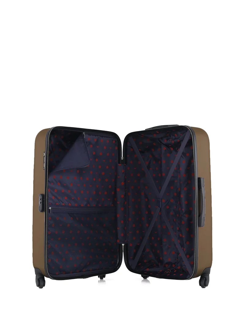 Lot de 2 Valises Rigides Grand Format et Cabine XXS NAIS