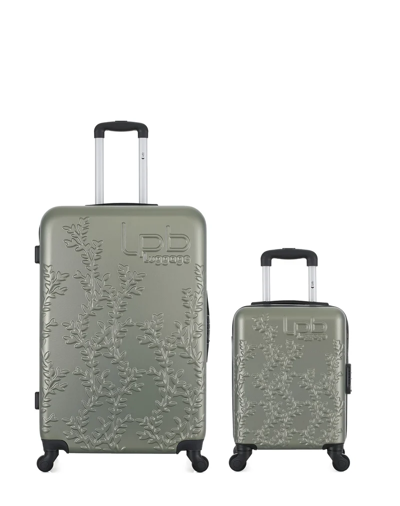 Lot de 2 Valises Rigides Grand Format et Cabine XXS NAIS