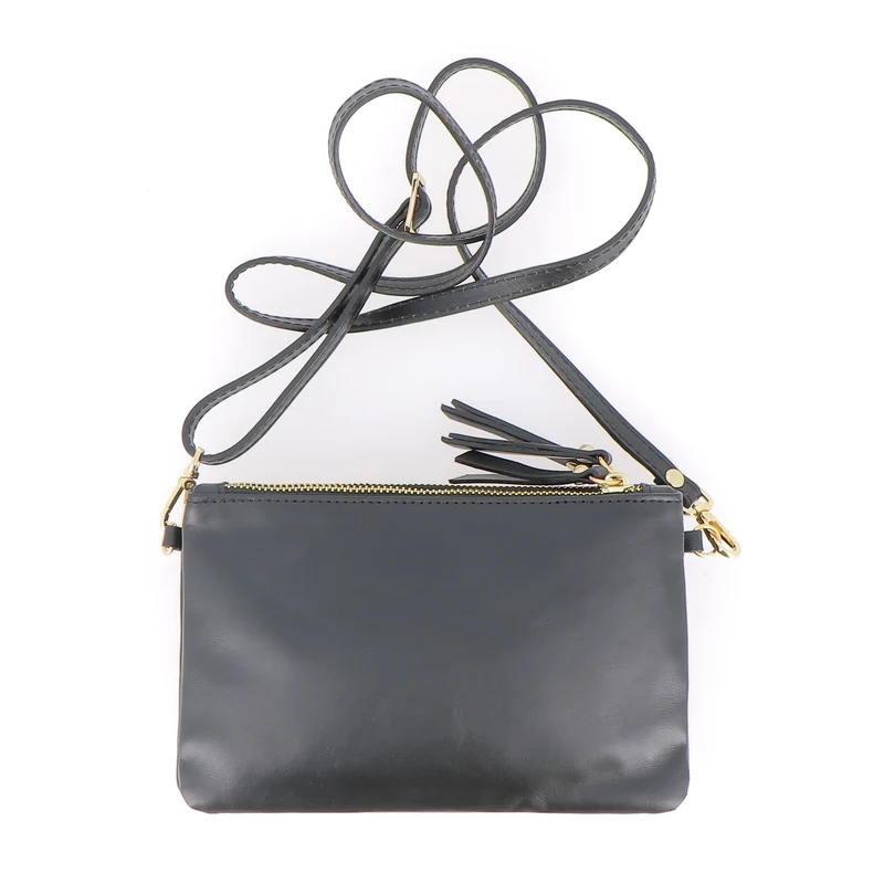 Sac Porté Épaule / Porté Croisé Le Trio - Noir