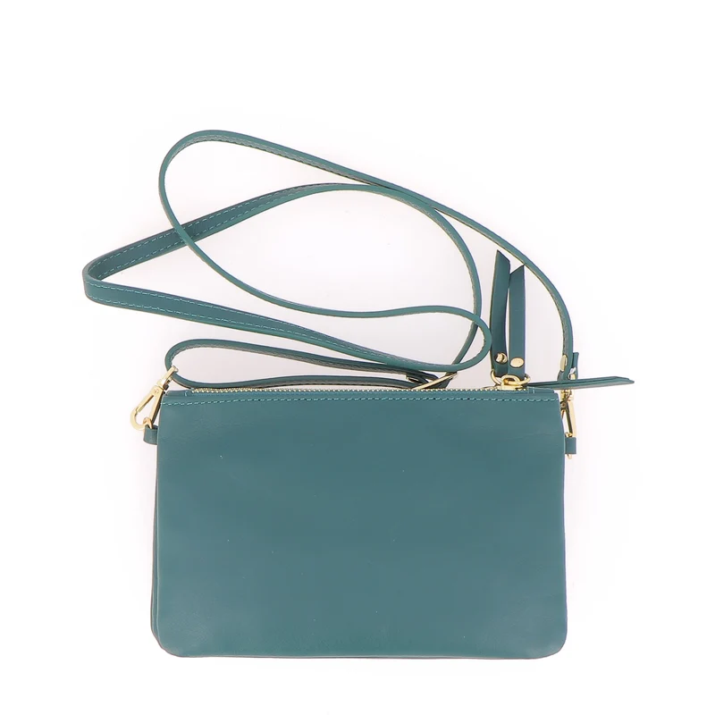 Sac Porté Épaule / Porté Croisé Le Trio - Vert