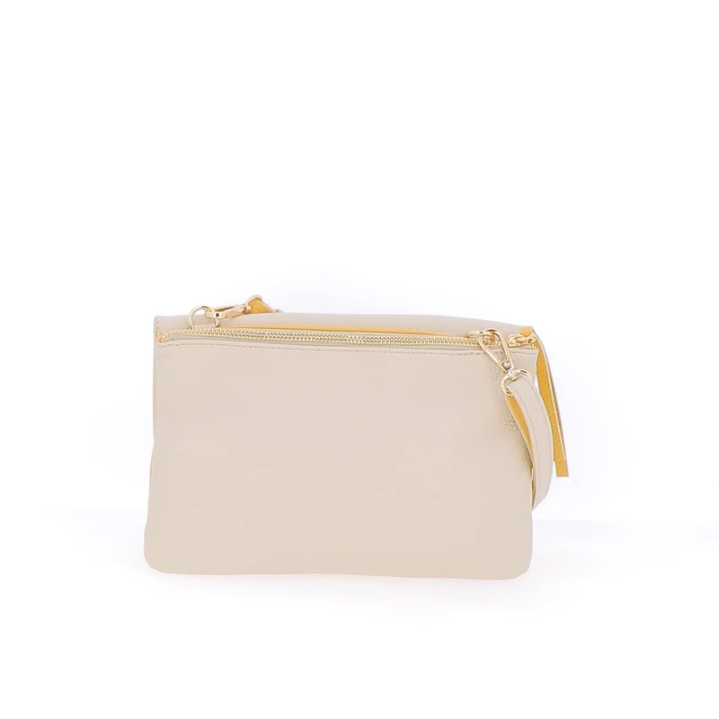 Sac Porté Épaule / Porté Croisé Lilas - Ivoire