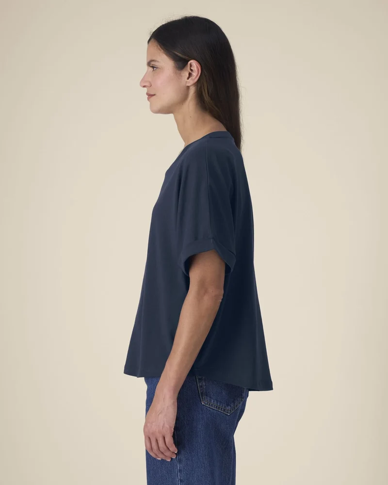 T-shirt femme oversized coton bio Stanley/Stella à personnaliser