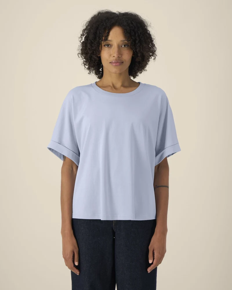 T-shirt femme oversized coton bio Stanley/Stella à personnaliser