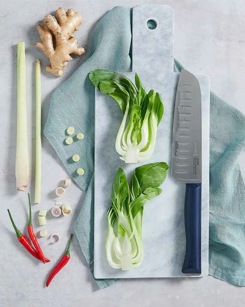 Couteau de cuisine inox Opinel N°219 Santoku à personnaliser