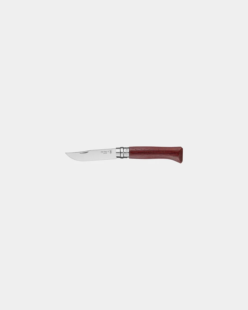 Couteau personnalisable N°08 Luxe Padouk Opinel à personnaliser