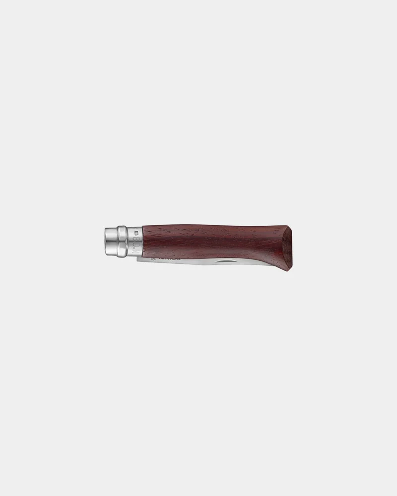 Couteau personnalisable N°08 Luxe Padouk Opinel à personnaliser
