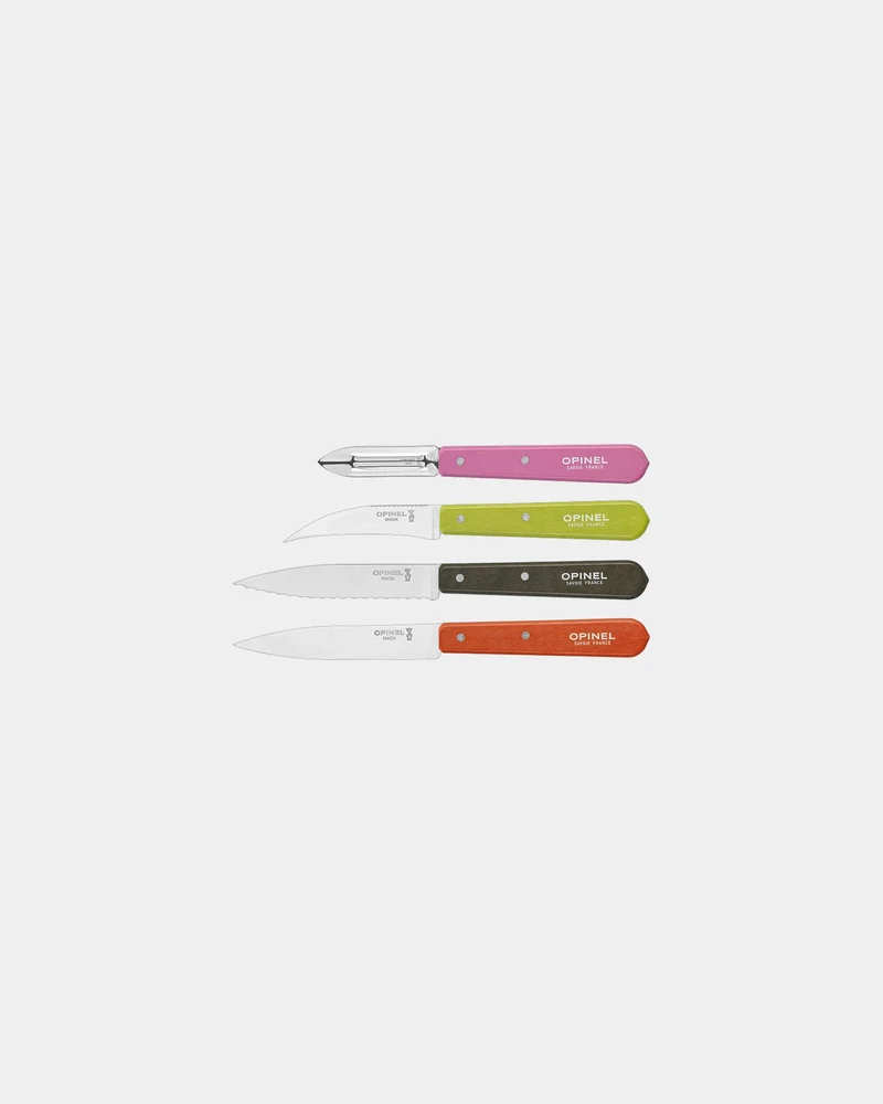 Coffret inox Opinel Les Essentiels Fifties à personnaliser