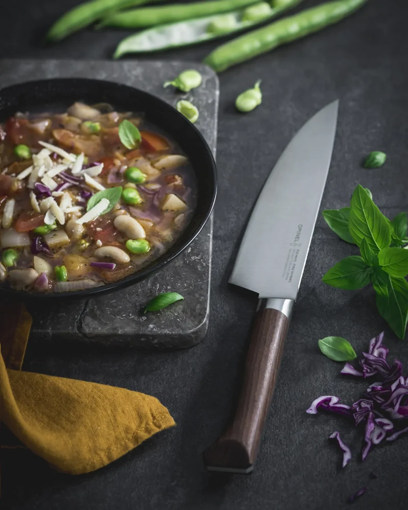 Couteau Chef Petit acier inoxydable Opinel à personnaliser