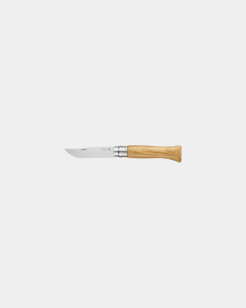 Couteau acier inoxydable Opinel N°09 Chêne à personnaliser