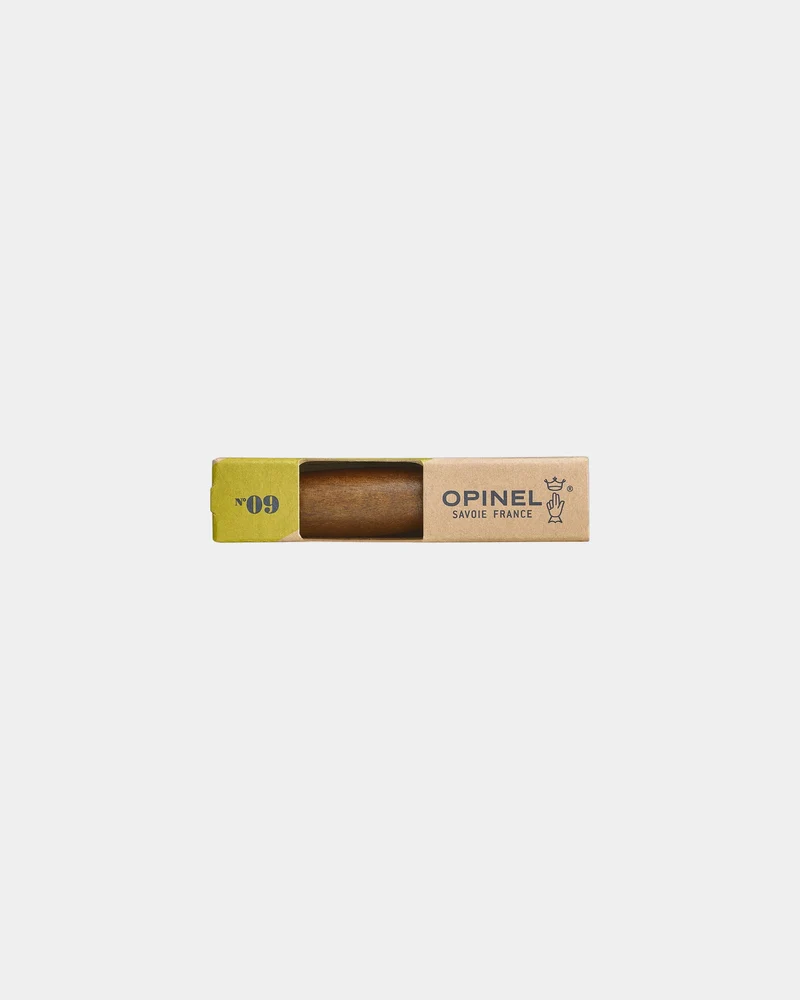 Couteau acier inoxydable Opinel N°09 Chêne à personnaliser
