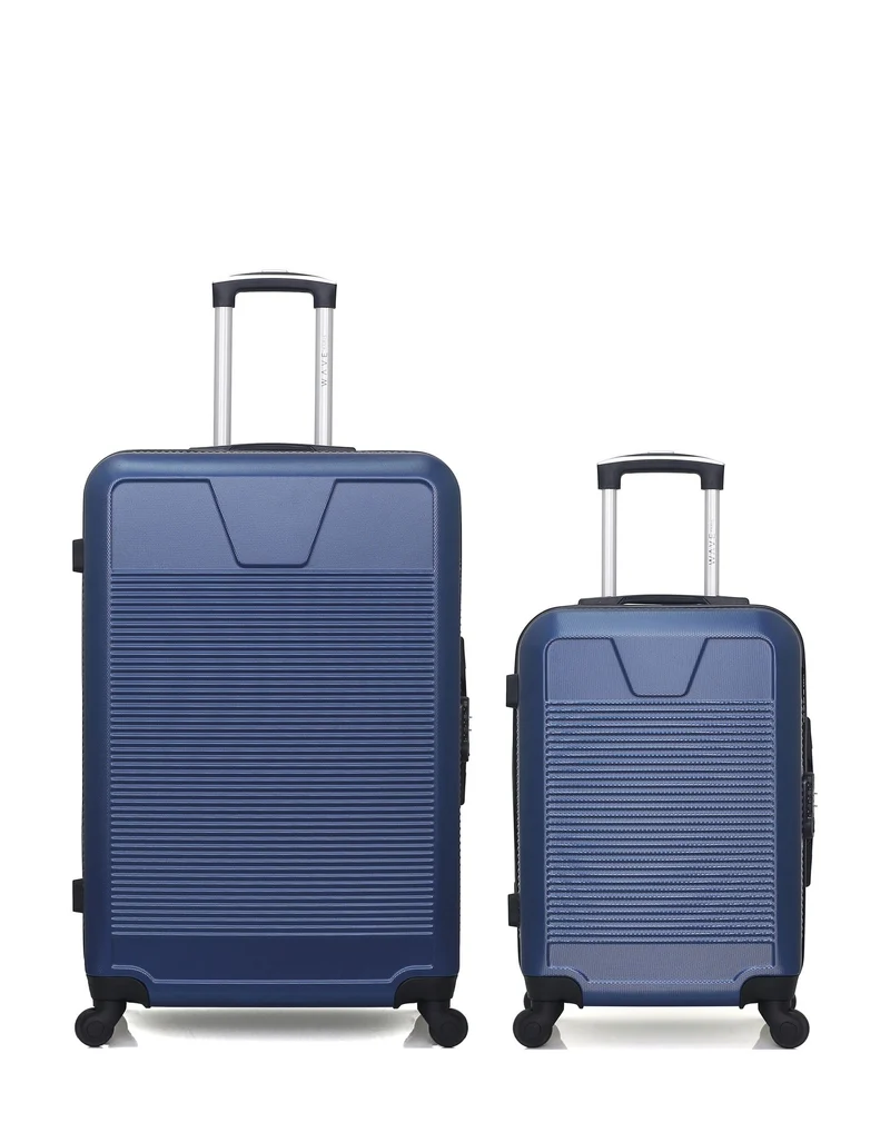 Lot de 2 Valises Rigides Grand Format et Cabine SELENGA