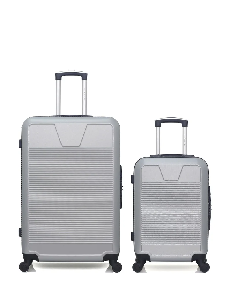 Lot de 2 Valises Rigides Grand Format et Cabine SELENGA