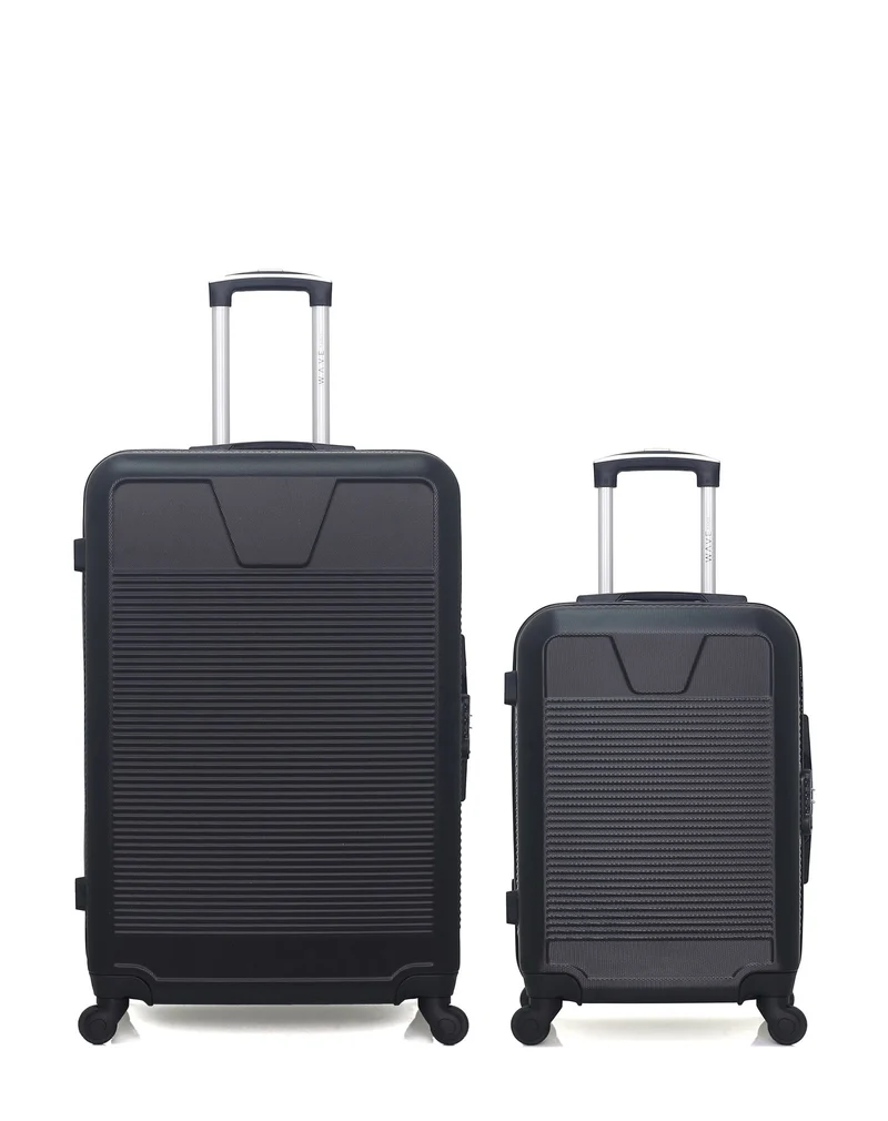 Lot de 2 Valises Rigides Grand Format et Cabine SELENGA