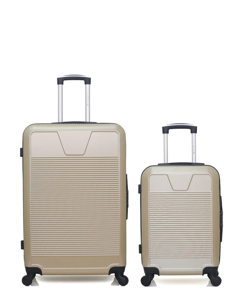 Lot de 2 Valises Rigides Grand Format et Cabine SELENGA