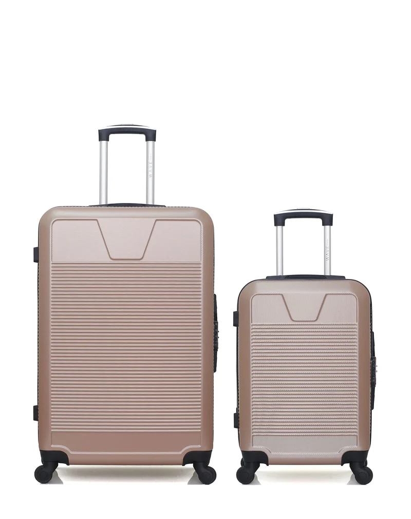 Lot de 2 Valises Rigides Grand Format et Cabine SELENGA