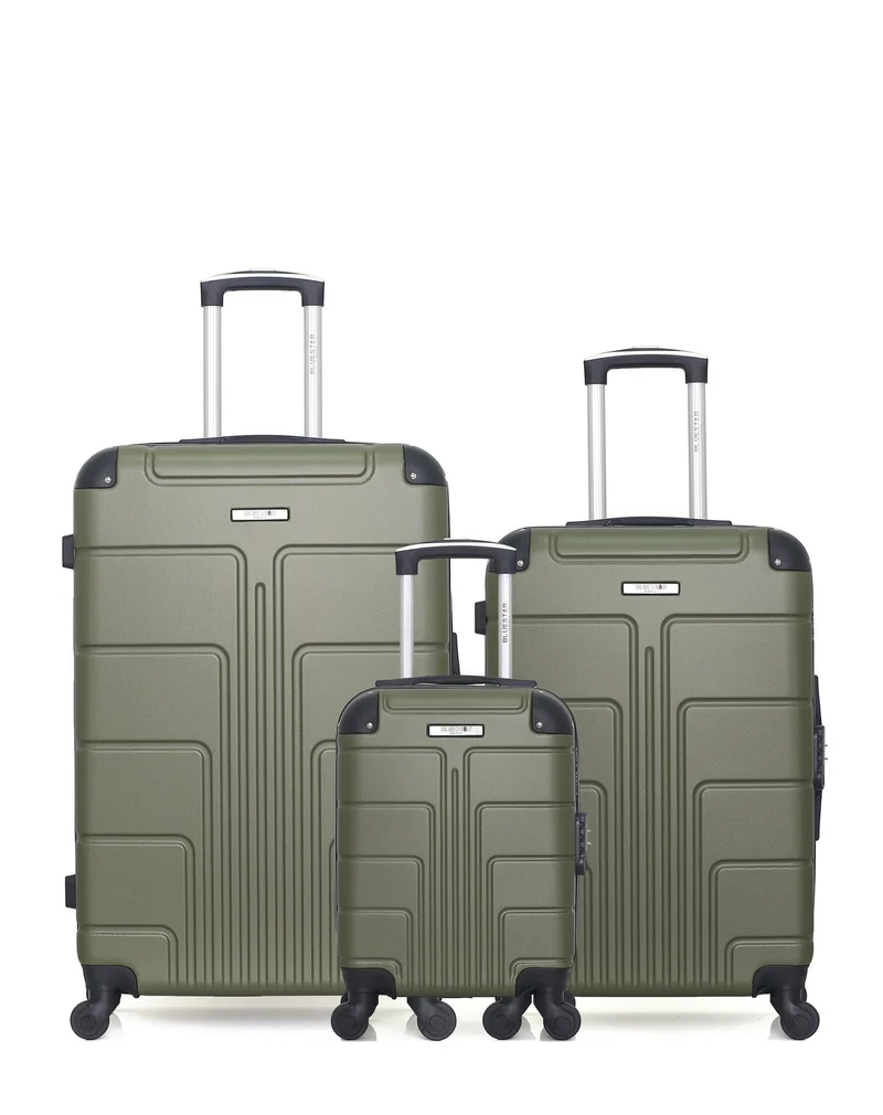Lot de 3 Valises Rigides Grand Format, Taille moyenne et Cabine XXS OTTAWA