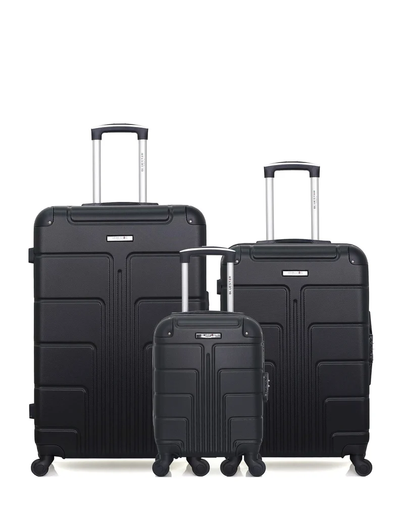 Lot de 3 Valises Rigides Grand Format, Taille moyenne et Cabine XXS OTTAWA