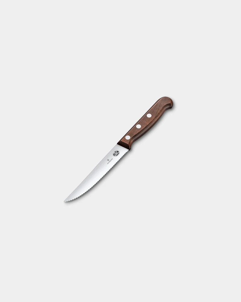Couteaux à steak inox Victorinox Wood 12 cm à personnaliser