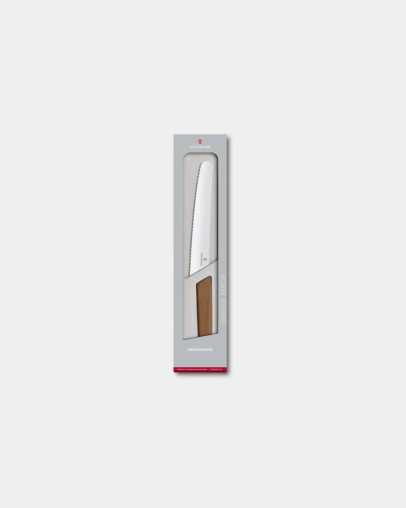Couteau à pain bois de noyer Victorinox 22 cm à personnaliser