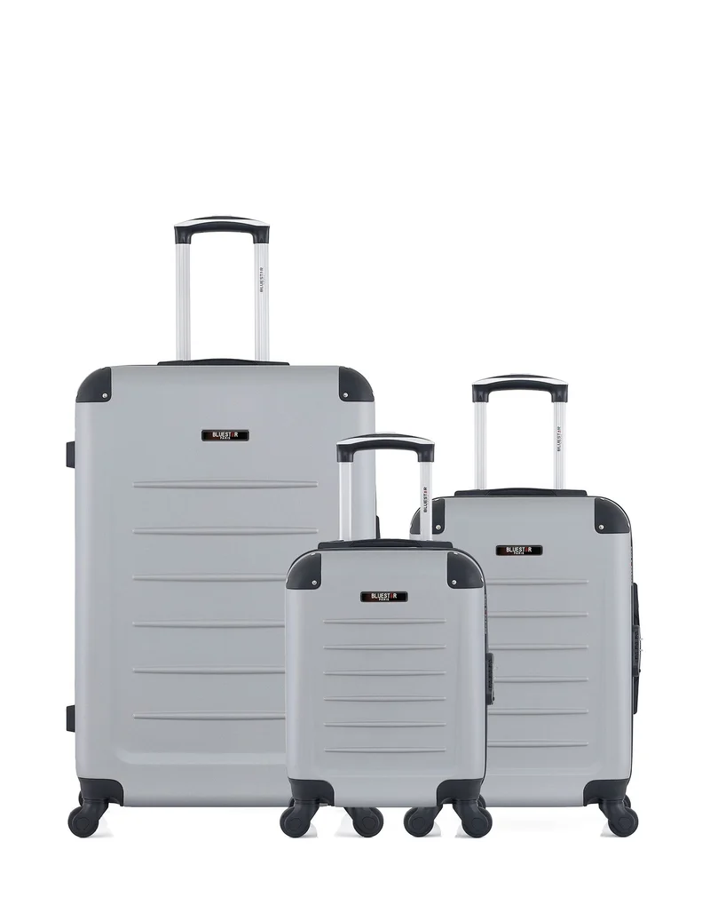 Lot de 3 Valises Rigides Grand Format, Cabine et Cabine XXS OPERA