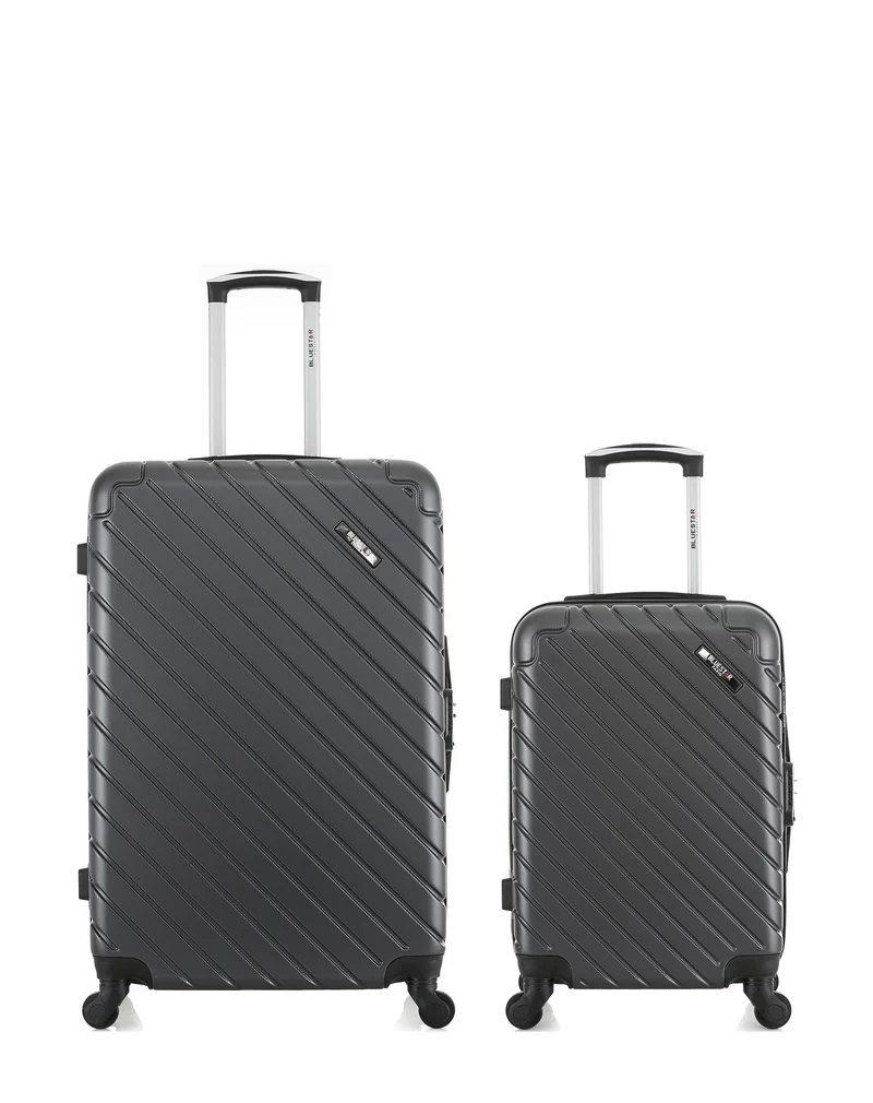 Lot de 2 Valises Rigides Grand Format et Cabine CITE