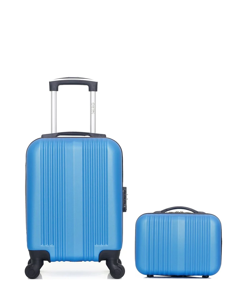 Lot de 2 Valises Rigides Cabine XXS et Vanity LIPARI