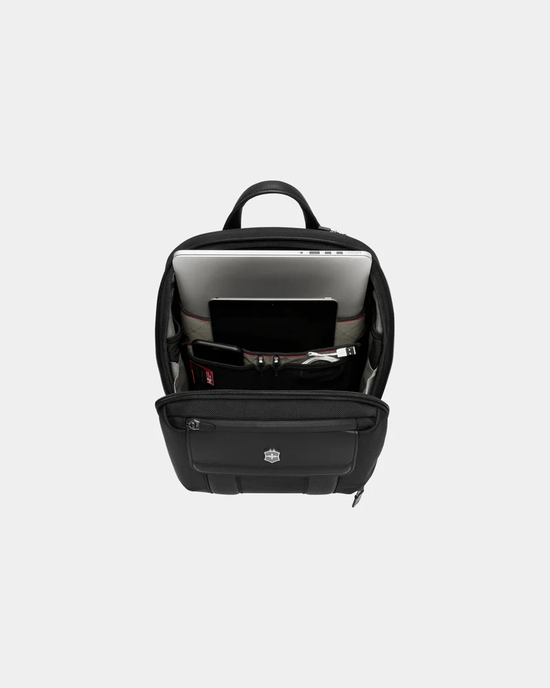 Sac à dos nylon cuir Victorinox Urban2 à personnaliser