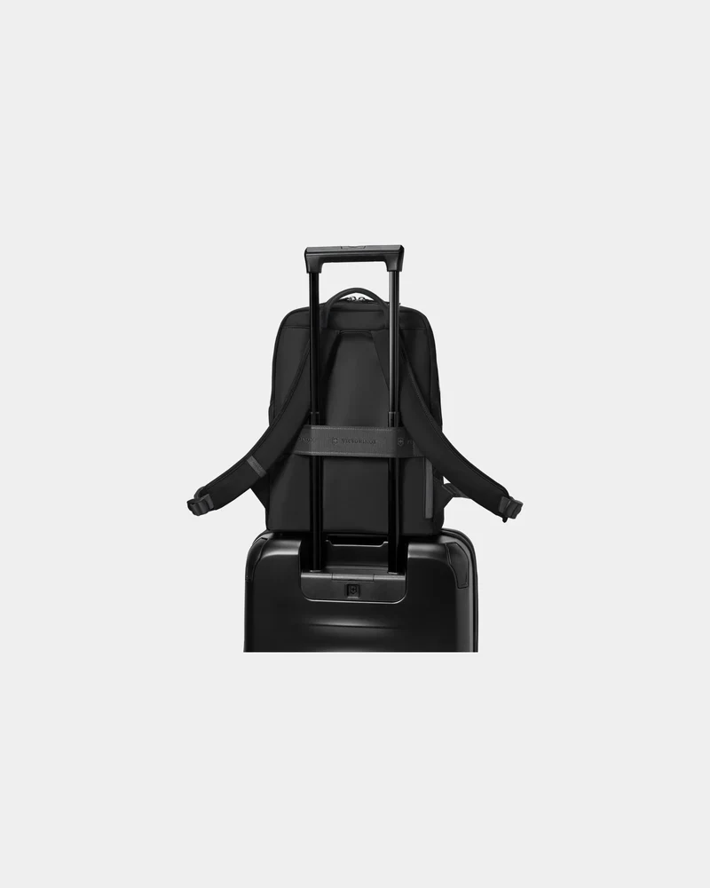 Sac à dos nylon cuir Victorinox Victoria Signature à personnaliser