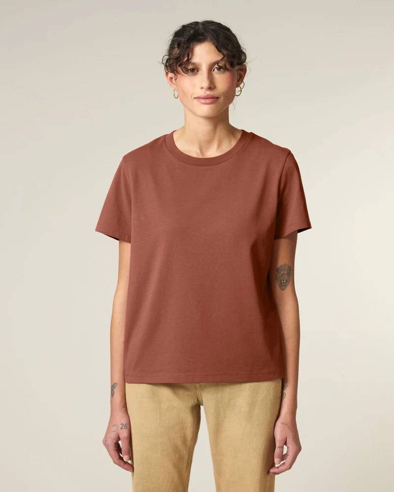 T-shirt femme coton bio Stanley/Stella Muser à personnaliser