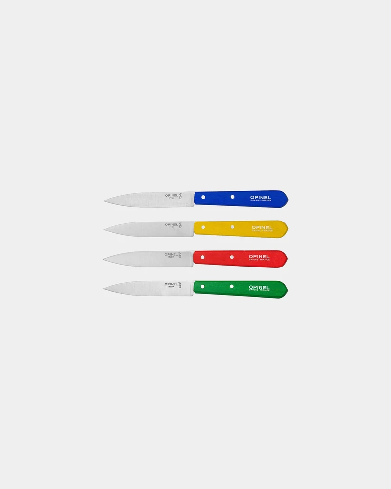 Coffret de 4 couteaux inox Opinel N°112 à personnaliser