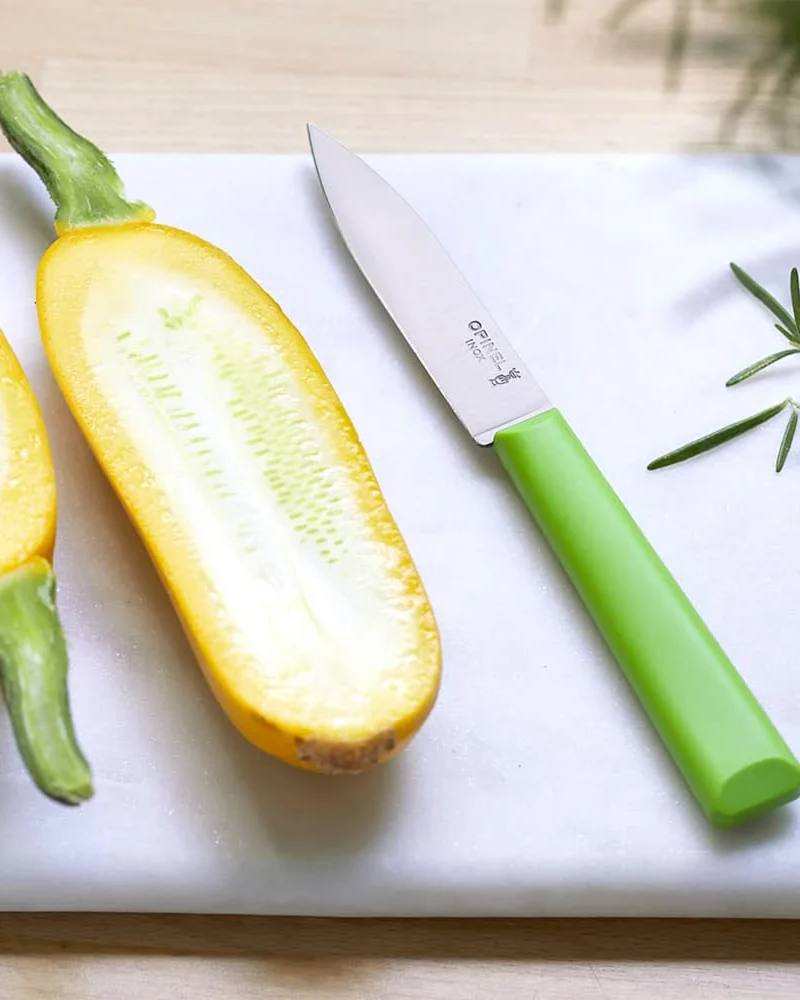 Couteau de cuisine inox recyclé Opinel N°312 à personnaliser
