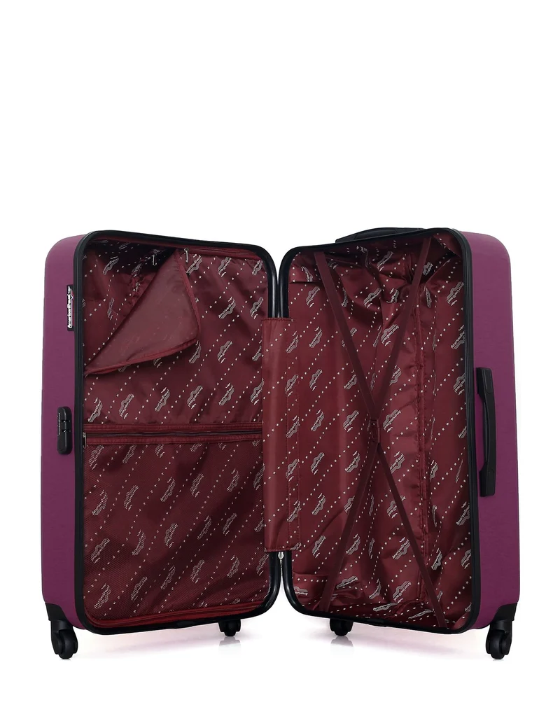 Lot de 4 Valises Rigides Grand Format, Taille Moyenne, Cabine et Cabine XXS SPRINGFIELD
