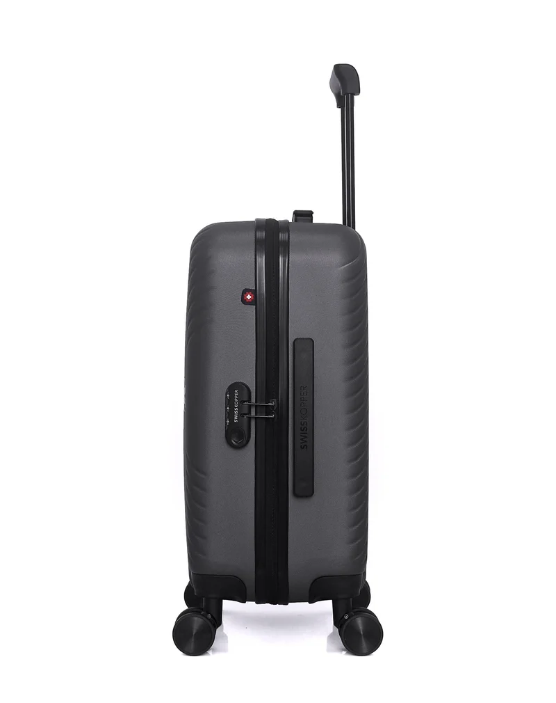 Lot de 3 Valises Rigides Grand Format, Cabine et Vanity SPIEZ