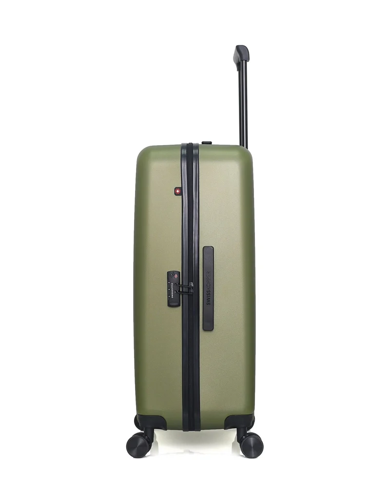 Lot de 3 Valises Rigides Grand Format, Cabine XXS et Vanity ZURICH